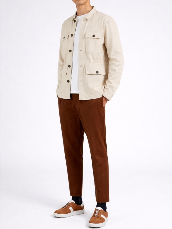 Ted Baker Other - Ted Baker Men's Mmo-Cycle Summer/Fall Utility Jacket Ecru NWT Size L (4)